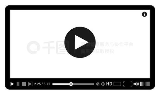 视频在黑框里截图