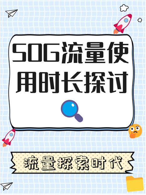 5个G流量能用多少时间