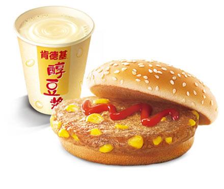 肯德基早餐图片