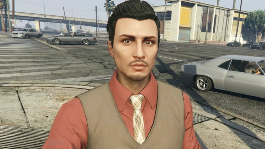 gta5最帅人物捏脸