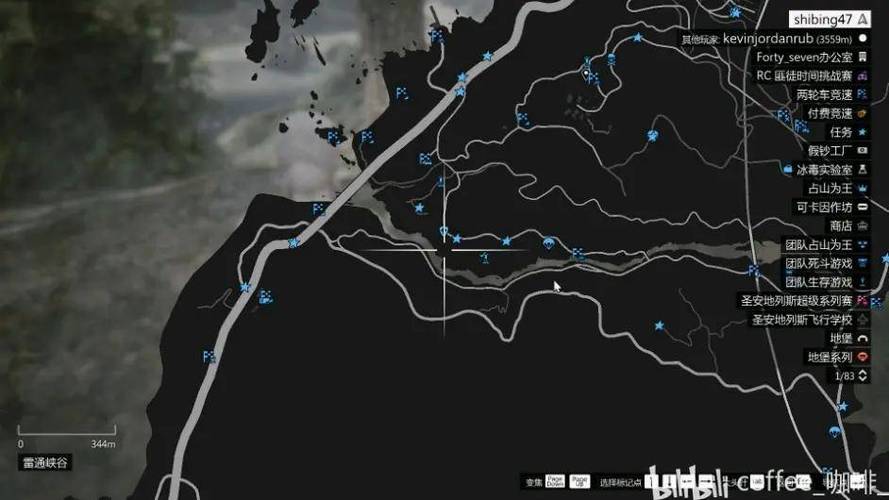 gta街头女郎地图位置