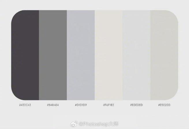 鸽子灰的四个最佳配色
