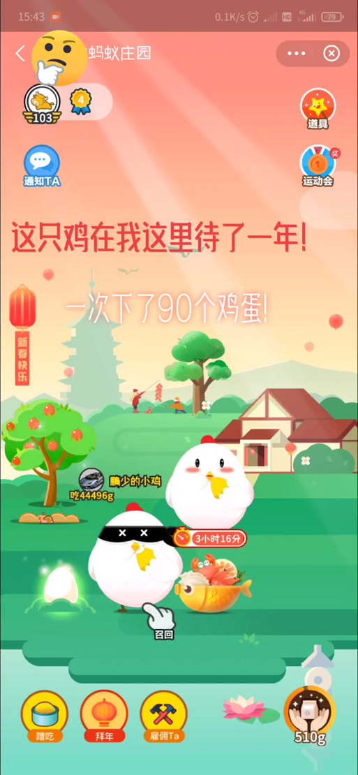 支付宝养小鸡会暴露隐私吗图标