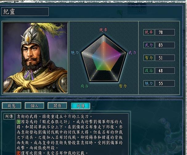 三国志11白板神将