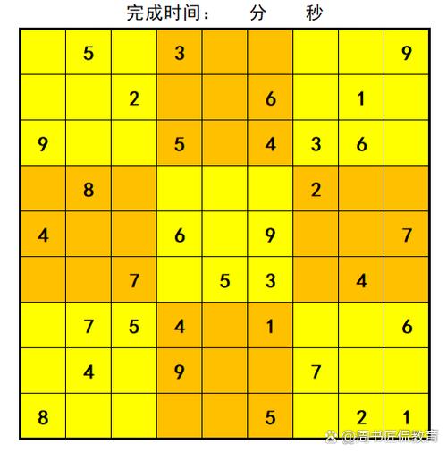 9x9九宫格数字填写规律视频