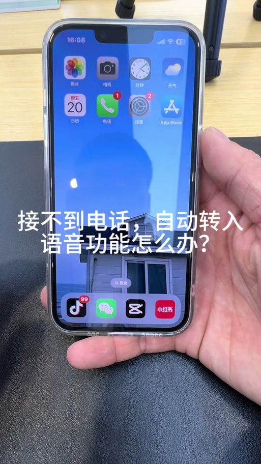 全新苹果里有语音留言