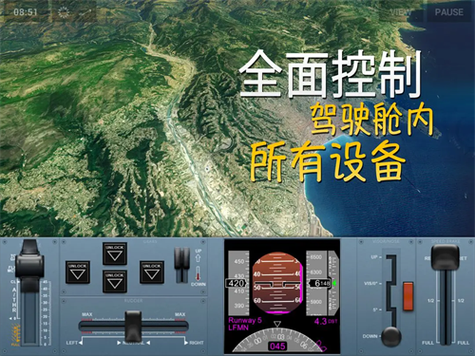 极限着陆子系统按钮