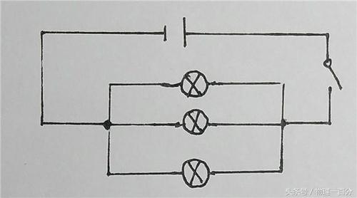 串联三个灯的方法