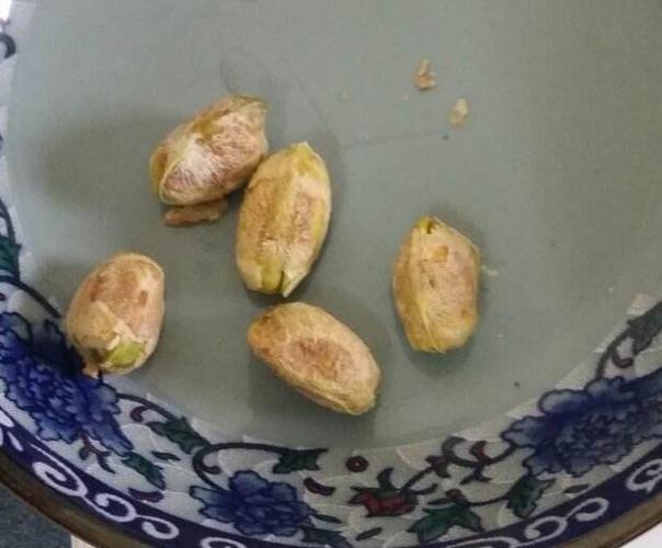 吃开心果大便黑