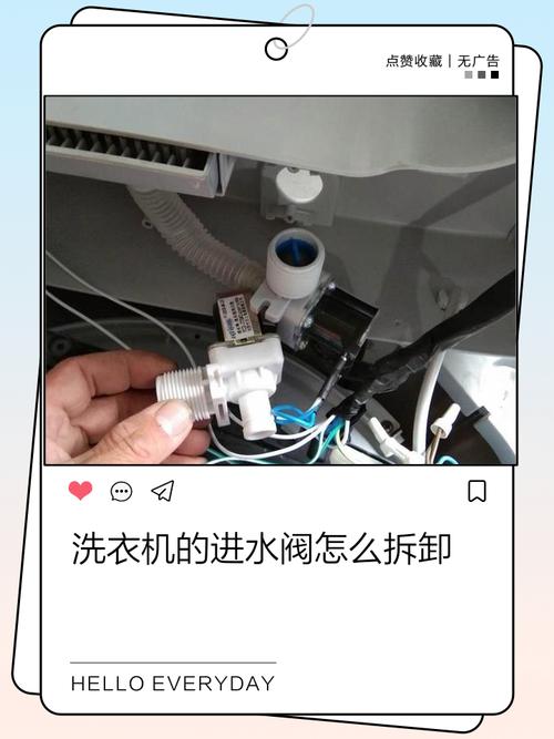 海尔滚筒洗衣机进水阀怎么拆卸缩略图