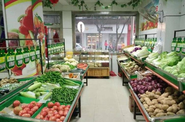 蔬菜门市图片