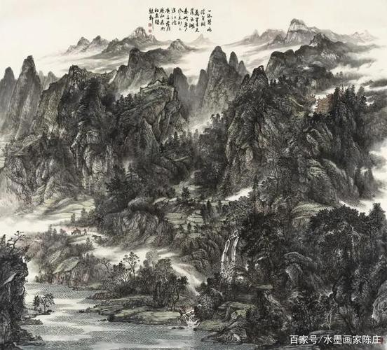 中国画全景式空间
