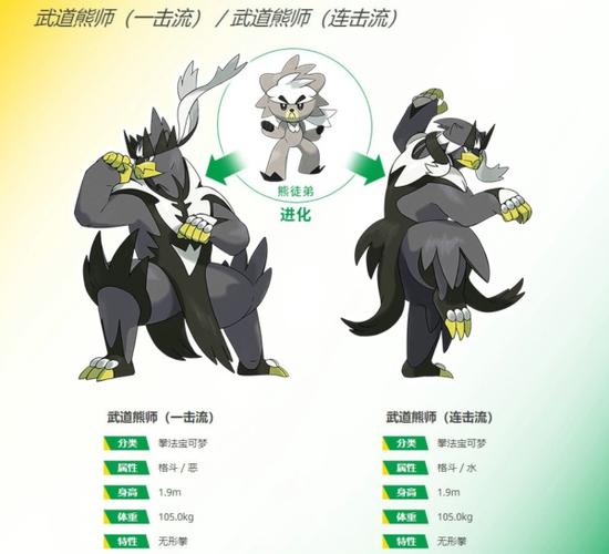 武道熊师神奇宝贝