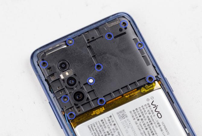 vivo x27拆解视频截图