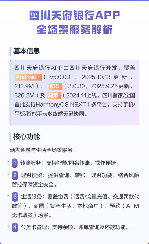 四川天府银行手机APP