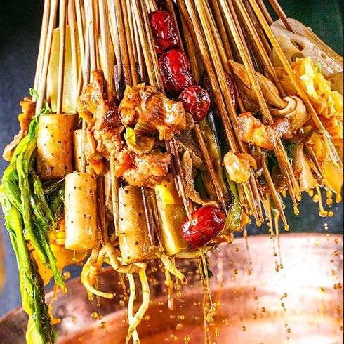 蓝小喵串串图片
