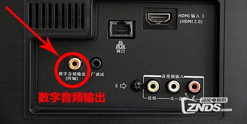 同轴输出怎么借接音响图标