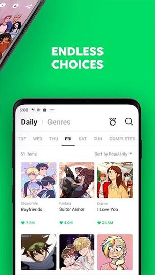 咚漫台版webtoon游戏截图