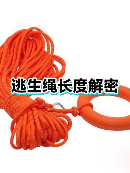 如何使用逃生绳图解