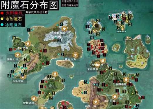 火附魔石哪个群岛多