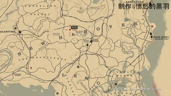 荒野大镖客2野牛刷新必出地点