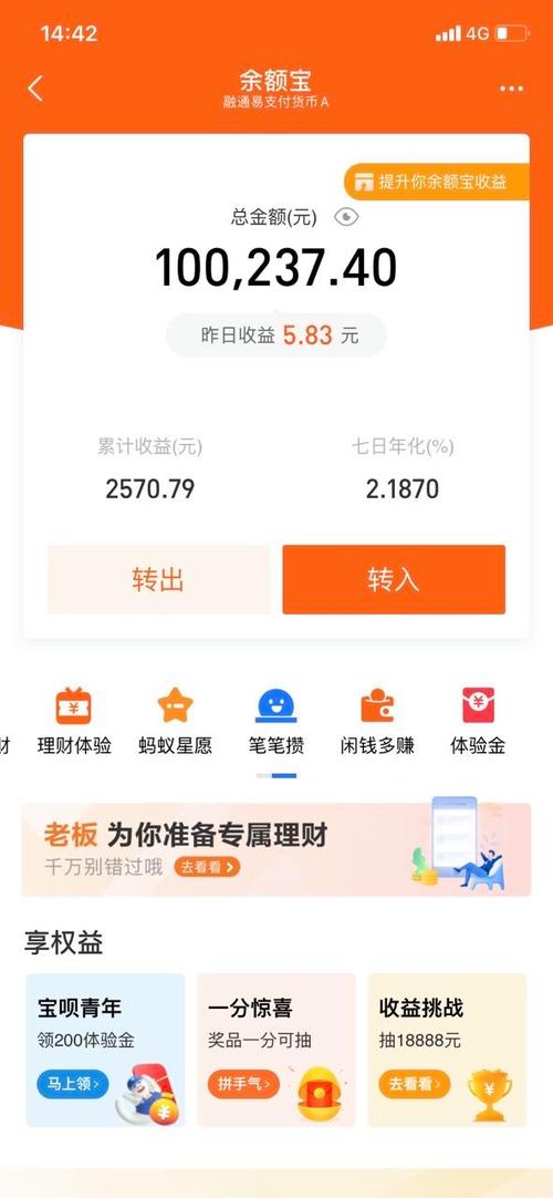 支付宝几十万余额截图