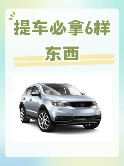 提车必拿6样东西截图