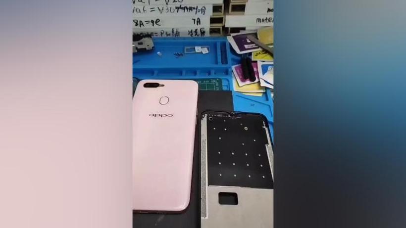 oppoa7拆机换屏