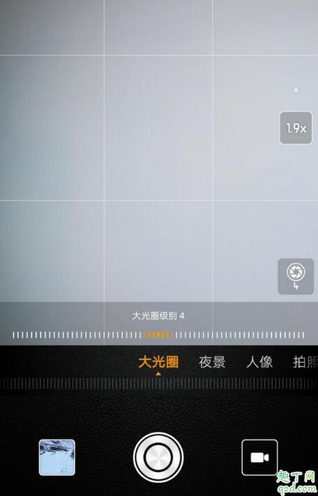 华为手机光圈设置