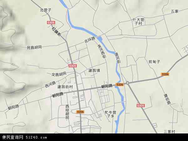 辽宁省建昌县地图缩略图