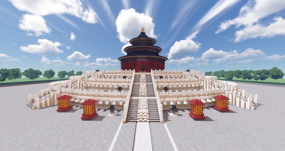 我的世界天坛设计图