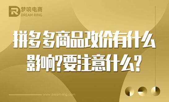 修改商品价格需要注意哪些事项图标