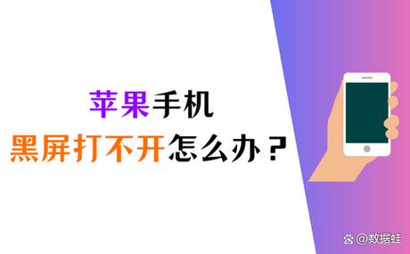 苹果突然黑屏开不了机怎么办截图
