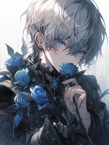 二次元高冷男神水晶