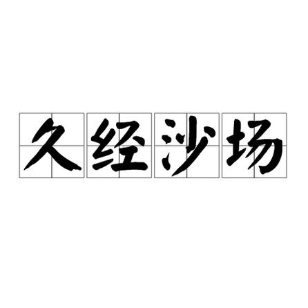 久经沙场什么意思