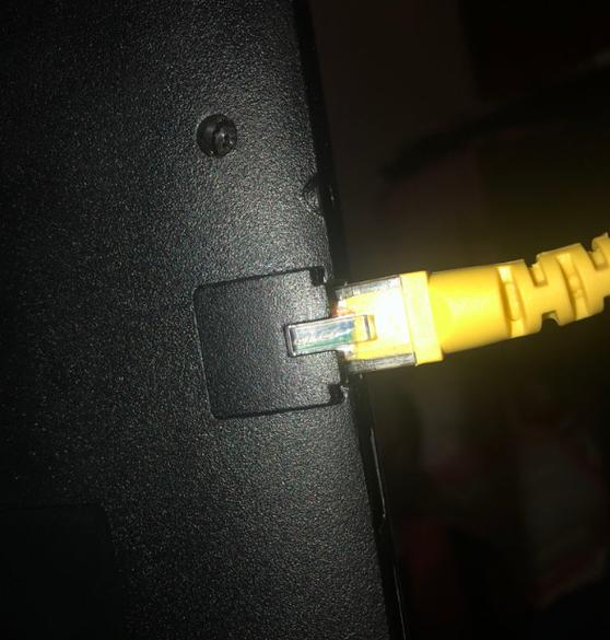 华为笔记本怎么插网线图标