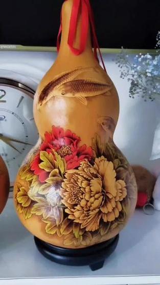 葫芦上一般烙什么画