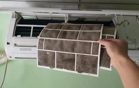 奥克斯空调拆过滤网视频