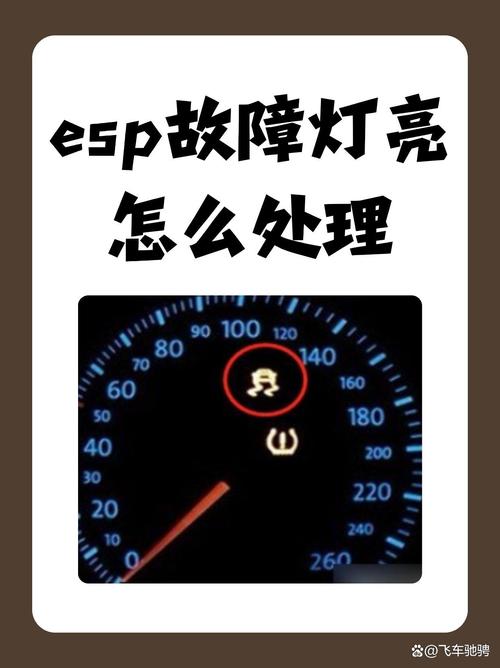 esp故障灯亮重新启动又灭了