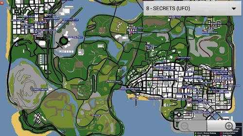 gtasa彩蛋地图