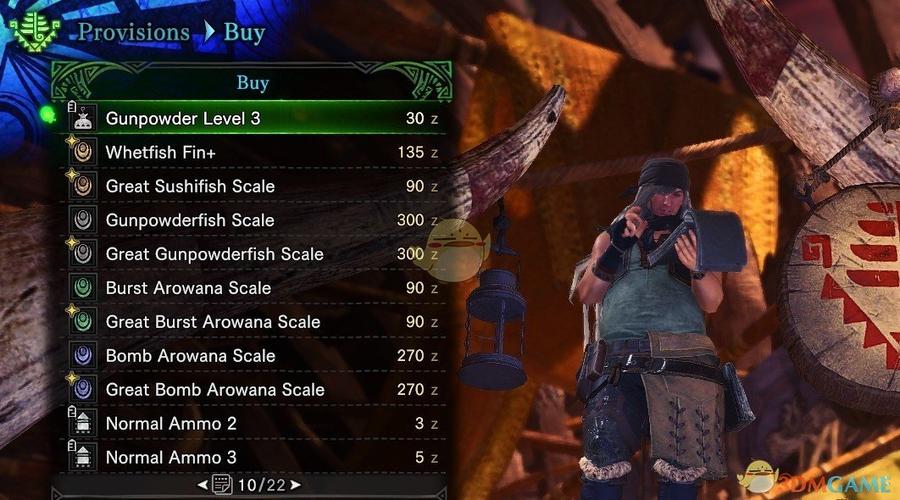 怪猎商店全物品mod最新