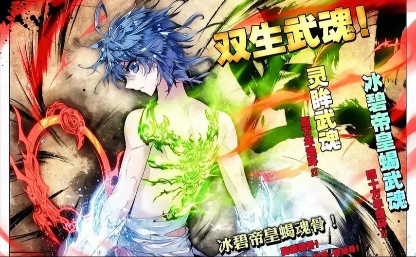 霍雨浩冰帝蝎技能1~9