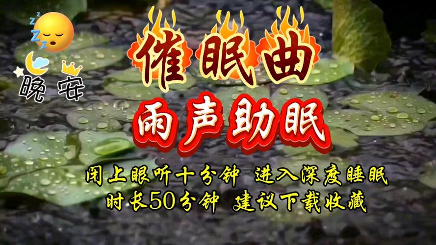 雨声催眠曲一听入睡1小时