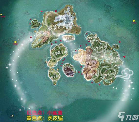 创造与魔法游戏灰鲭鲨位置截图