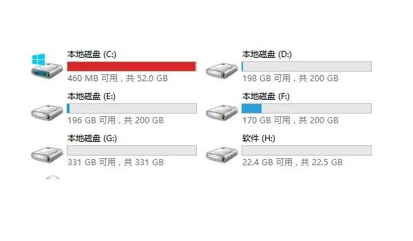 笔记本电脑只有一个c盘吗截图