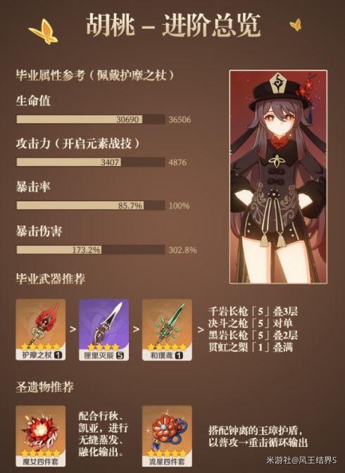 胡桃技能介绍图标