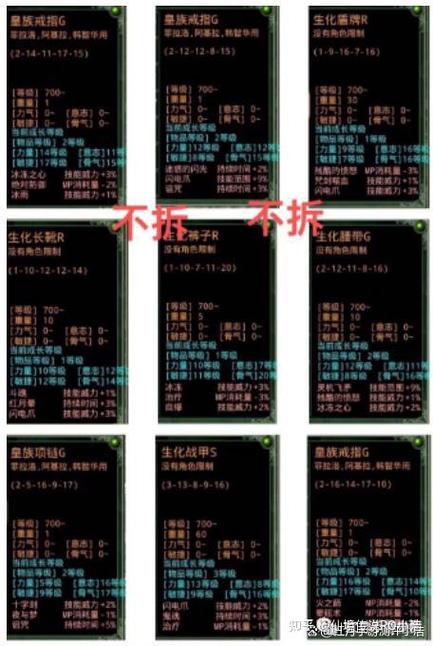 红月装备大全图标