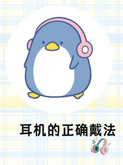 苹果耳机的正确戴法带图
