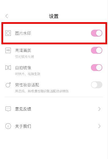 一甜相机p图去除字截图