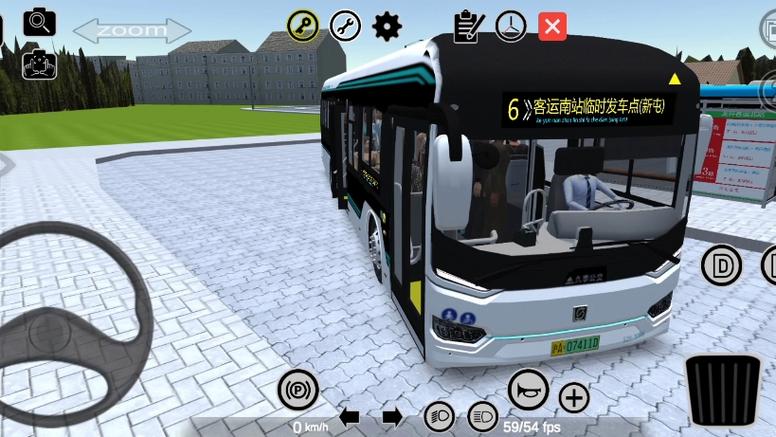 宇通公交车模拟器带报站图标